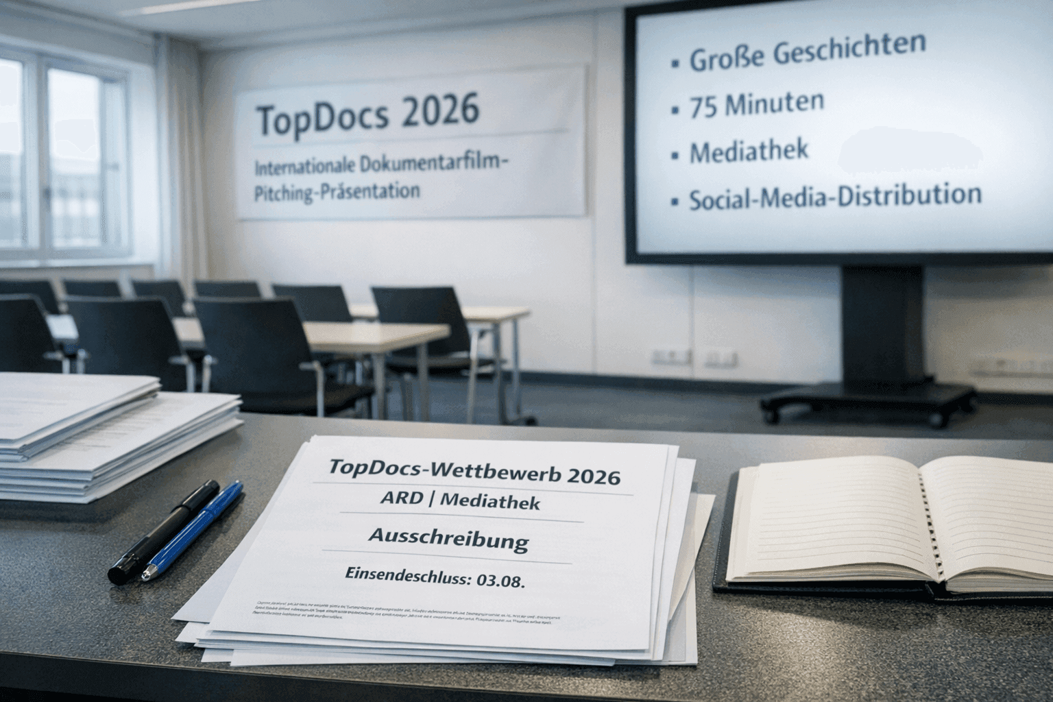 Kurzmitteilung: ARD sucht neue TopDocs